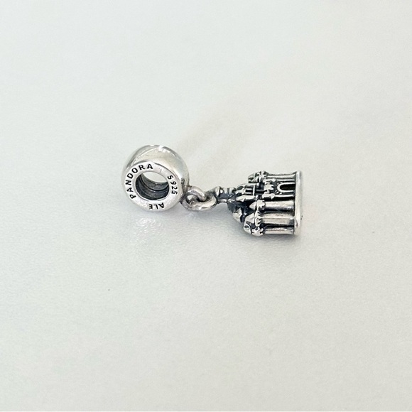 Pandora Disney Parks Disneyland Sleeping Beauty Castle Dangle Charm - Picture 4 of 7